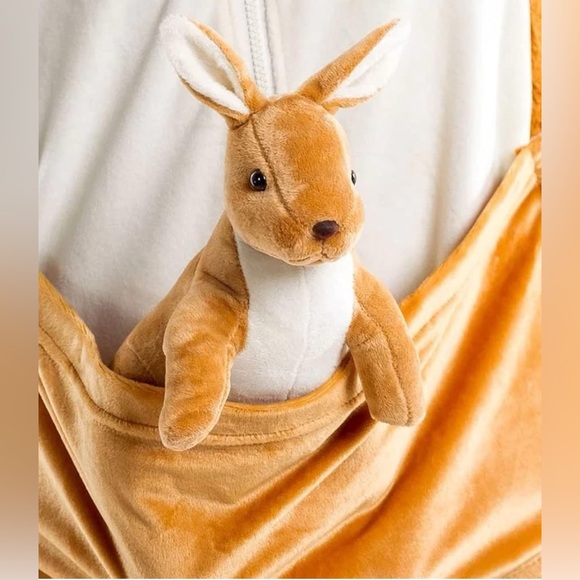 NWT Tipsy Elves Kangaroo men’s Jumpsuit costume with Joey size small - Picture 3 of 6